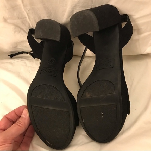 Circus by Sam Edelman, black strappy sandals. Women’s size 9.5, fit like an 8.5. - Picture 4 of 6